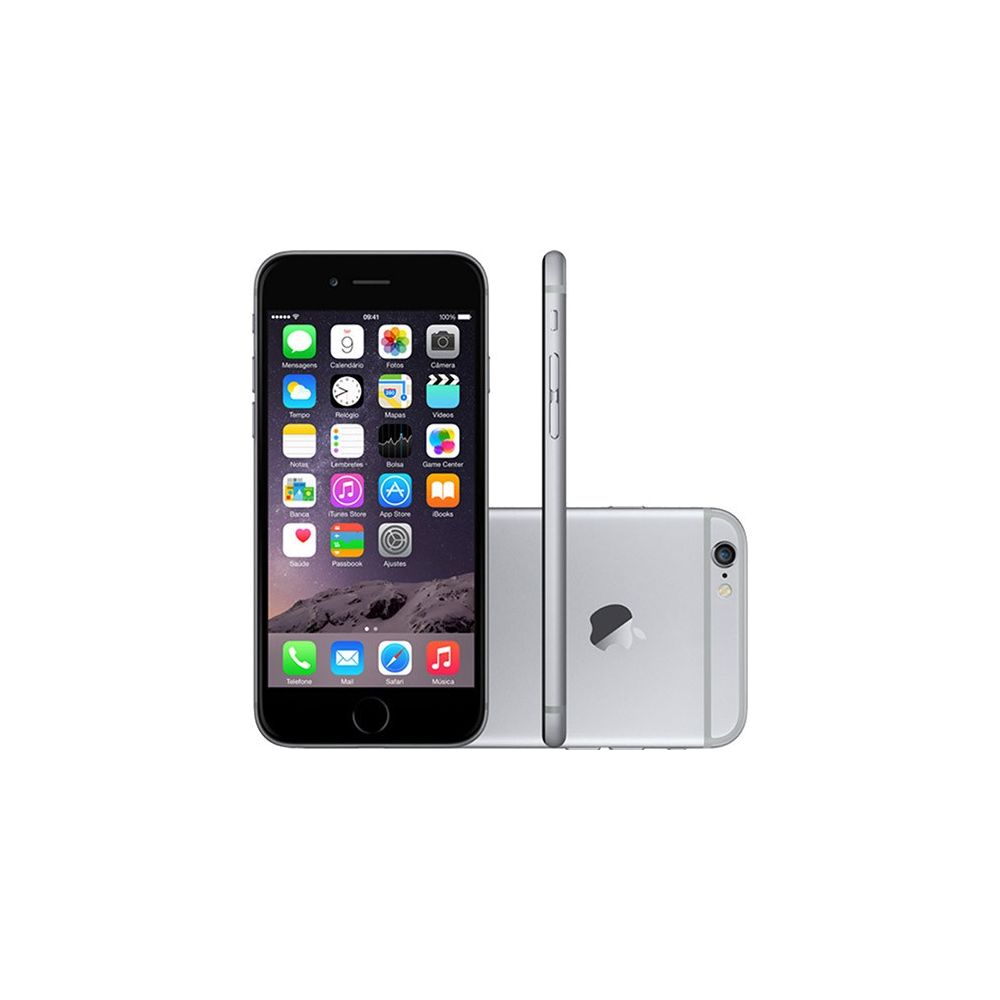 iPhone 6 64GB Cinza Espacial iOS 8 4G Wi-Fi Câmera 8MP - Apple