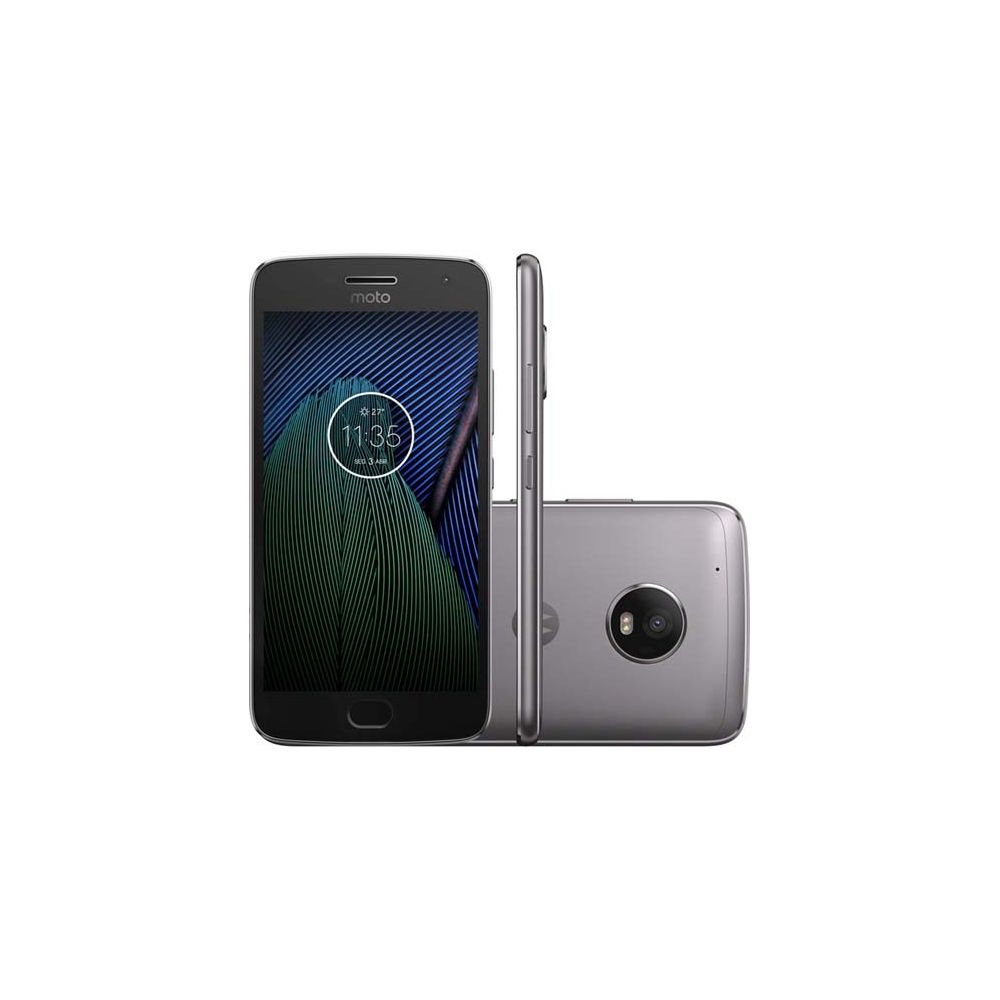 Smartphone Moto G5 Plus TV XT1683 Platinum 32GB, 5.2'', 4G, 12MP, Octa-Core, 2GB RAM - Motorola 