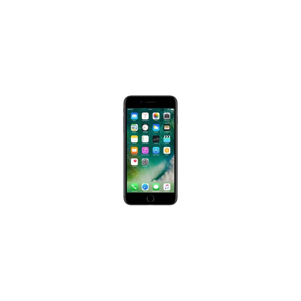 iPhone 7 Apple Plus com 128GB, Tela Retina HD de 5,5”, iOS 10, Dupla Câmera Traseira, Resistente à Água - Preto Matte