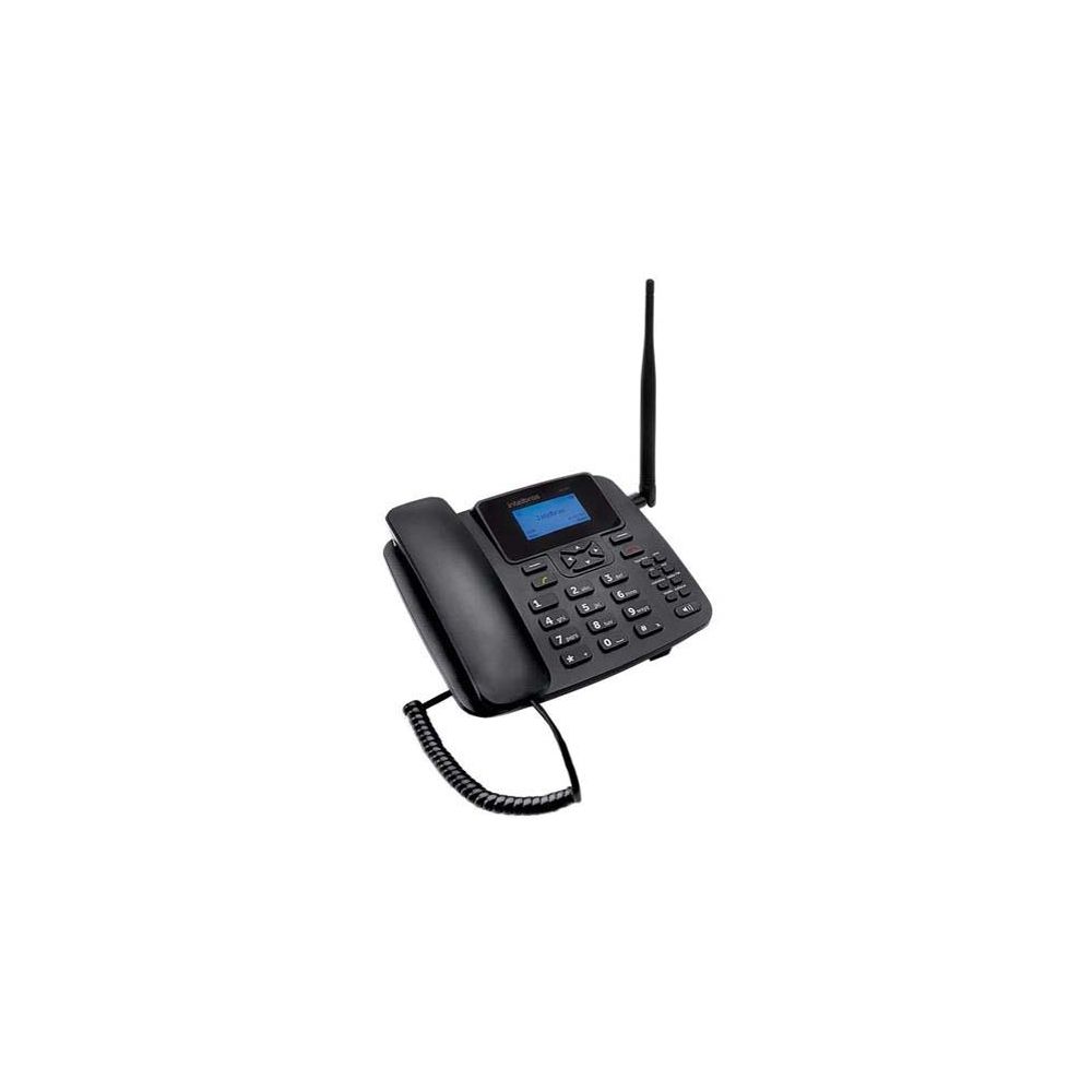 Telefone Celular Fixo CF4201 Gsm, Preto, Viva Voz - Intelbras