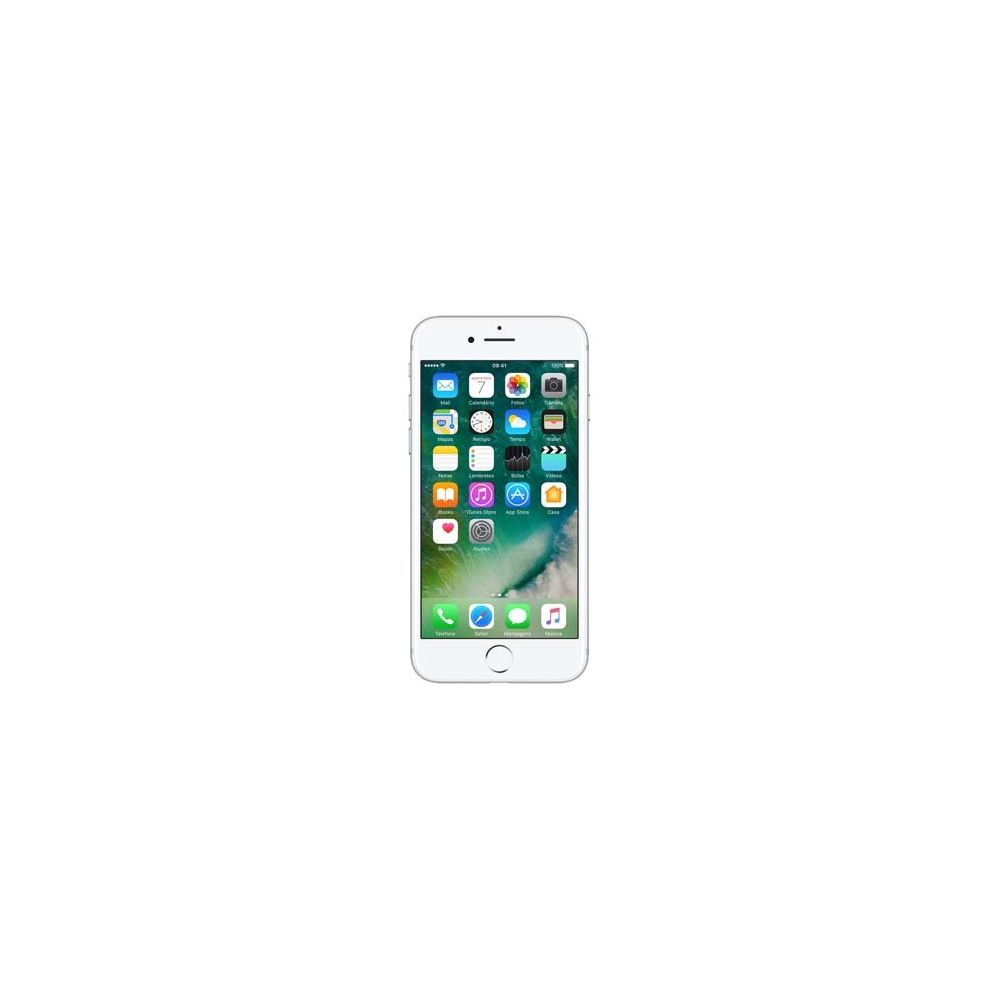 iPhone 7 32GB Prateado 4G Tela 4.7” Retina - Câm. 12MP + Selfie 7MP iOS 10 Proc. Chip A10 -  Apple