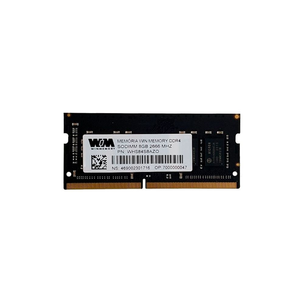 Memória 08GB DDR4 2666mhz - WinMemory