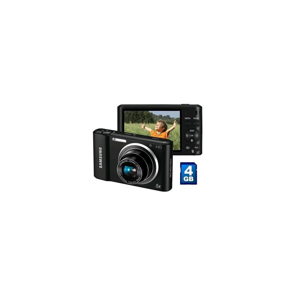 Câmera Digital ST64 14.2 MP c/ 5x Zoom Óptico, Filma em HD LCD 2.7