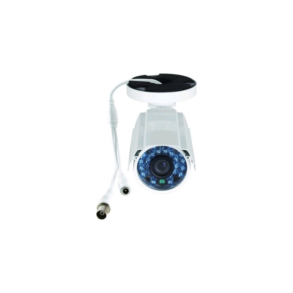 Câmera infravermelho  CFTV Color Alcance 20mt VM S5020 IR Branca - Intelbras