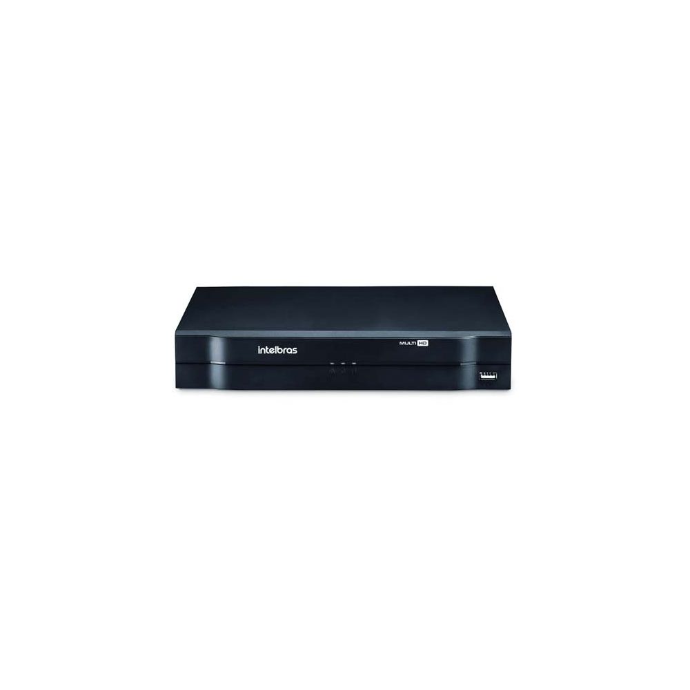 Gravador DVR 08 Canais Multi-HD MHDX 1008 HDCVI, HDTVI, IP, AHD, Analógico - Intelbras