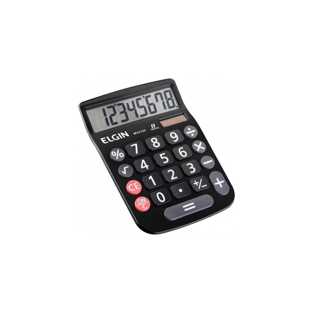 Calculadora de Mesa MV4133 8 Dígitos - Elgin 