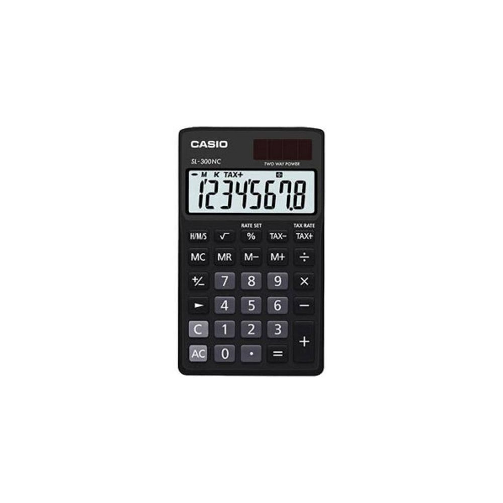 Calculadora 8 Dígitos Portátil SL-300NC-BK - Casio