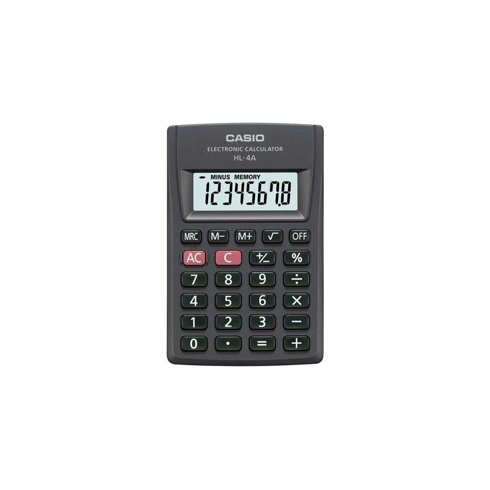Calculadora de Bolso 8 Dígitos HL-4A - Casio