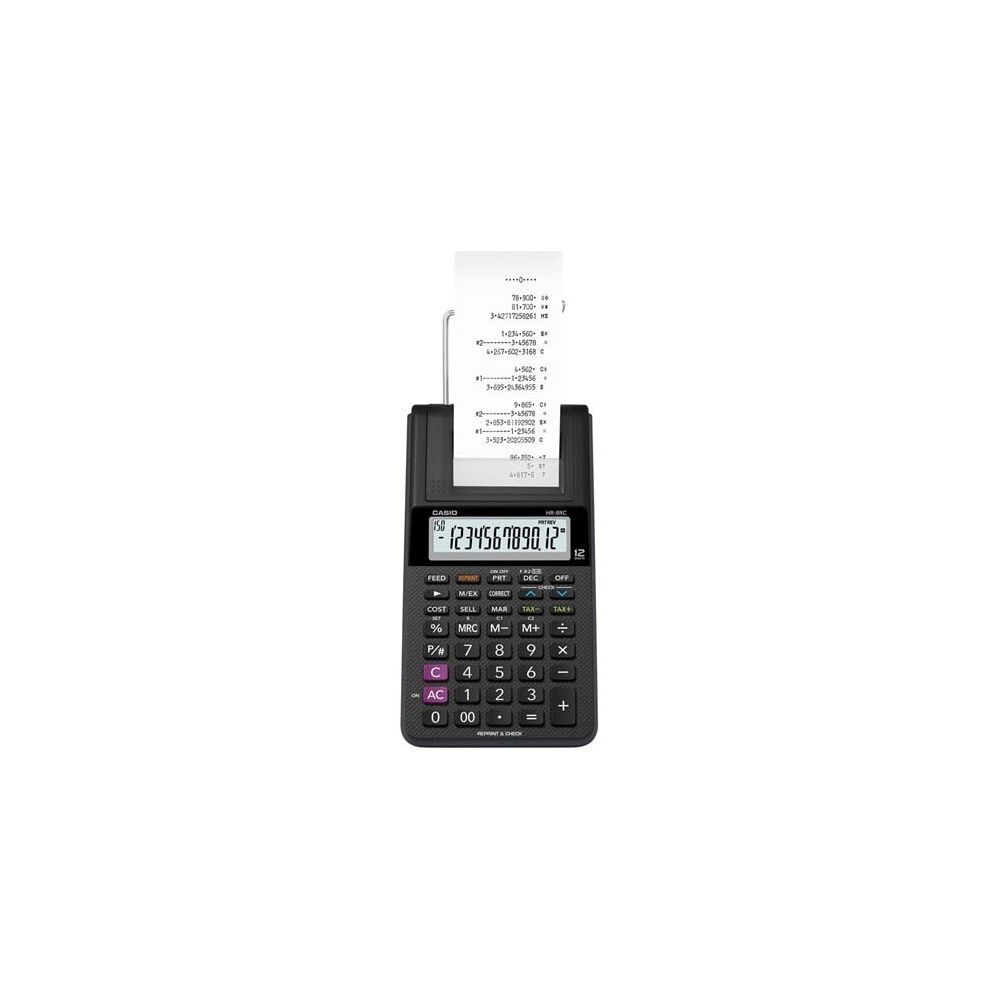 Calculadora de Mesa 12 Dígitos HR-8RC-WE-B-DC - Casio