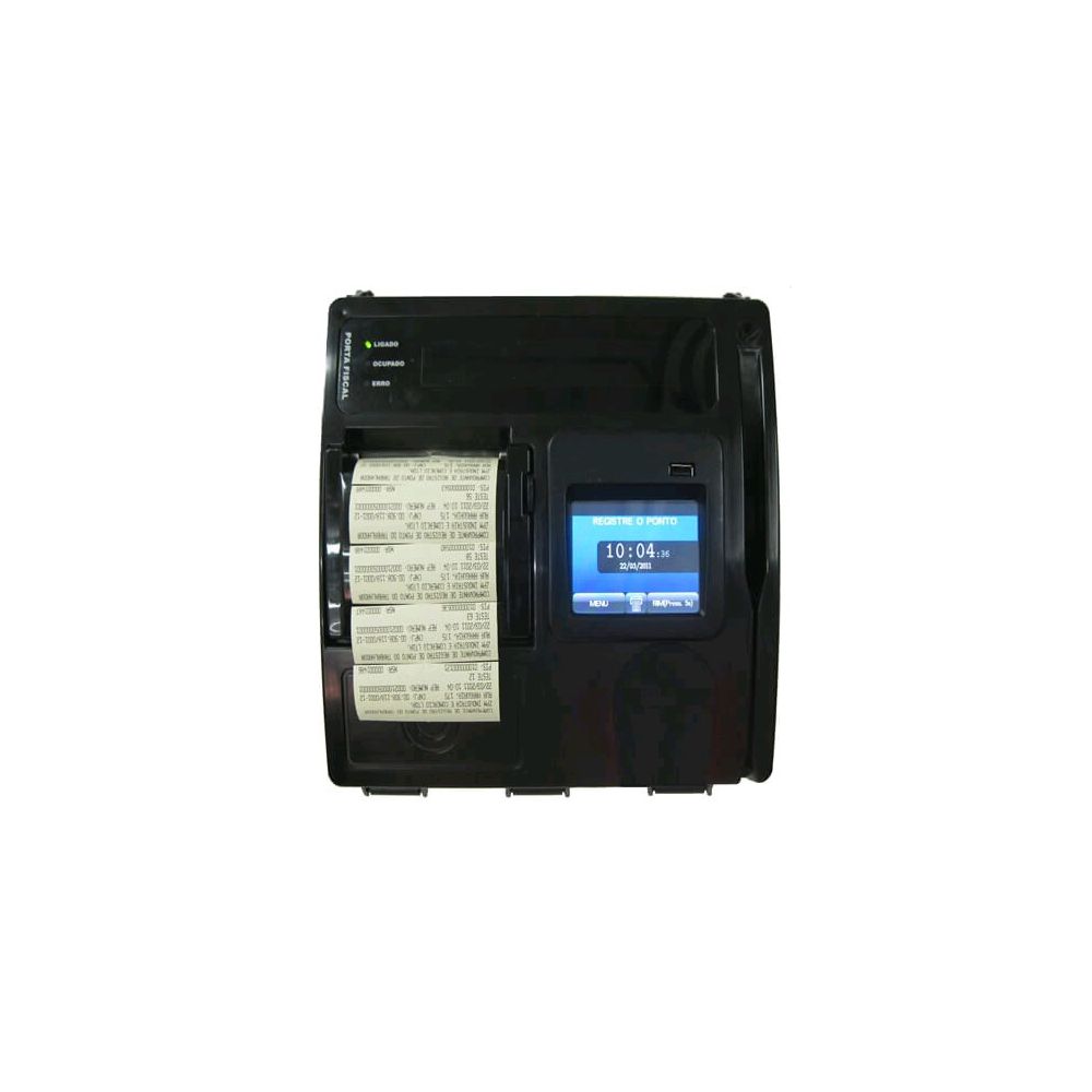 Relógio de Ponto Eletrônico ZPM R130 com Leitor Biométrico e Nobreak Interno - Z