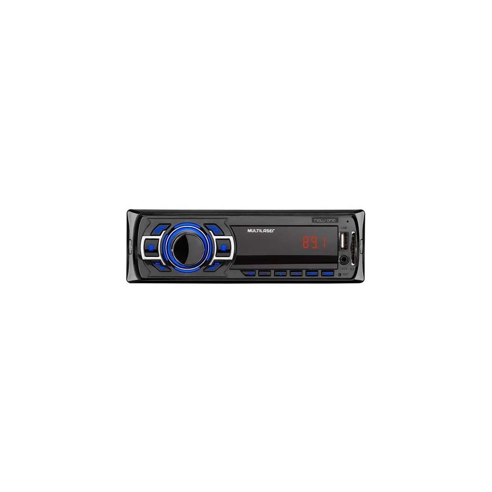 Som Automotivo New One P3318 FM MP3 USB SD - Multilaser