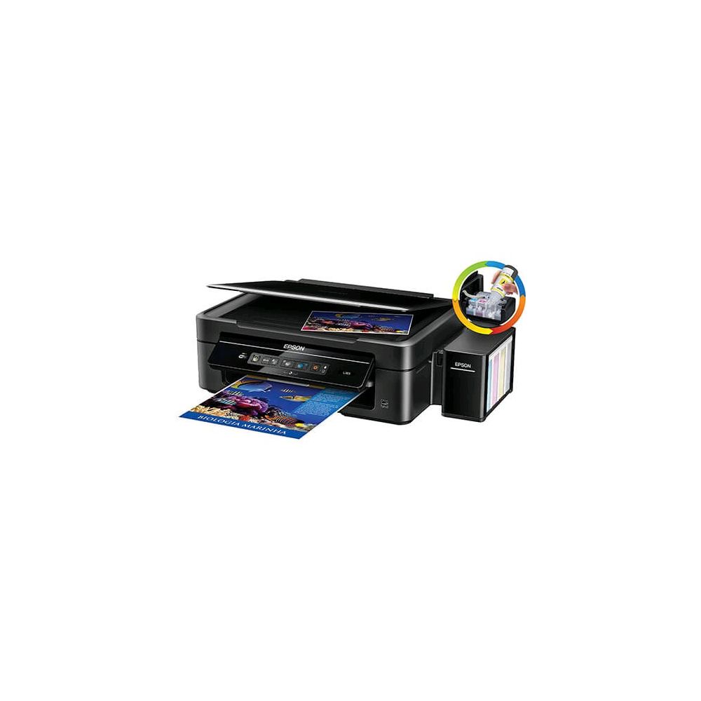 Impressora Multifuncional Epson L365 Tanque de Tinta Wi-Fi  - Epson