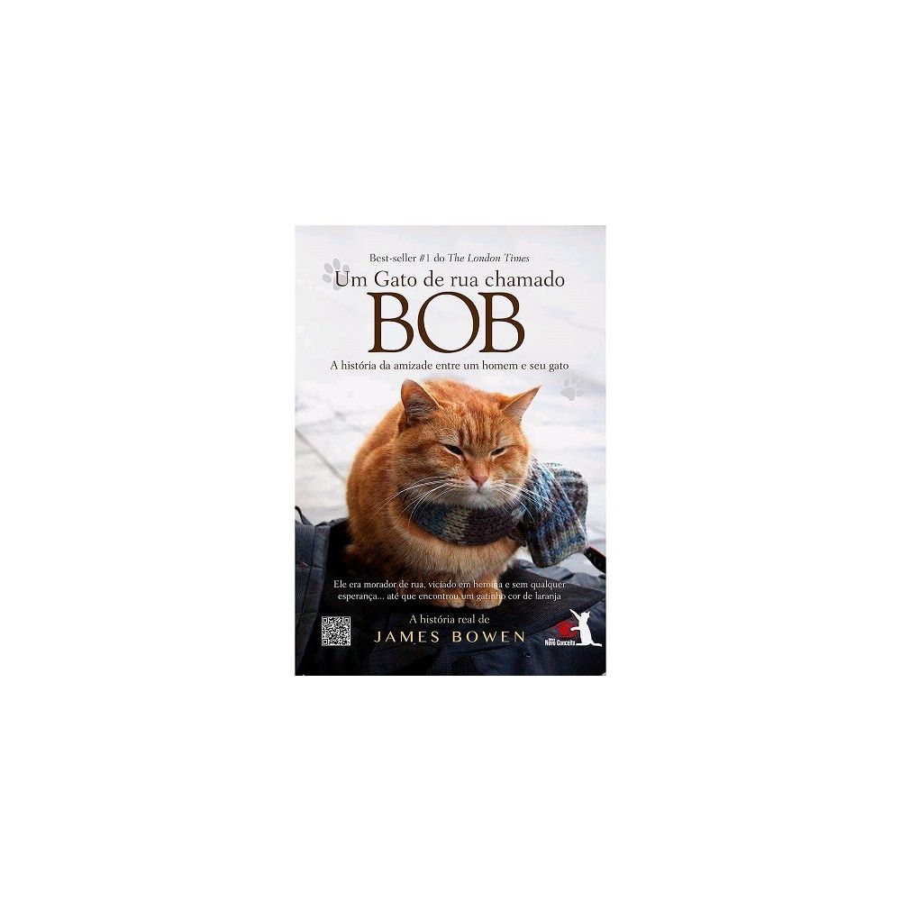 Livro - Um Gato de Rua Chamado Bob - James Bowen