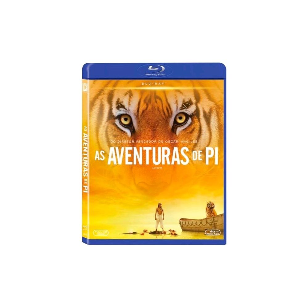 Blu-ray As Aventuras de Pi