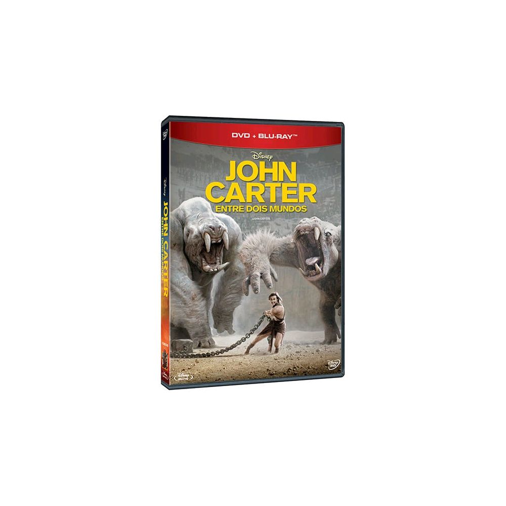 Combo John Carter: Entre Dois Mundos (DVD + Blu-ray) 