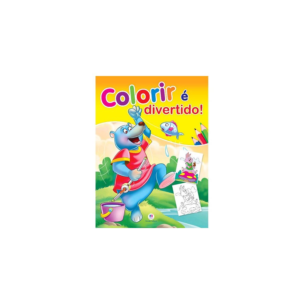 Livro: Colorir é Divertido! - Ciranda Cultura