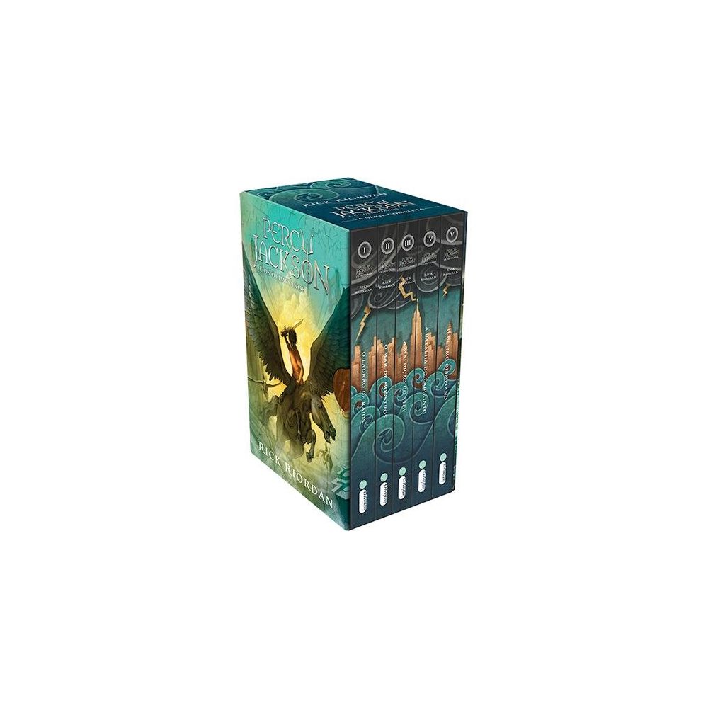Livro - Box Percy Jackson e os Olimpianos (5 Volumes)