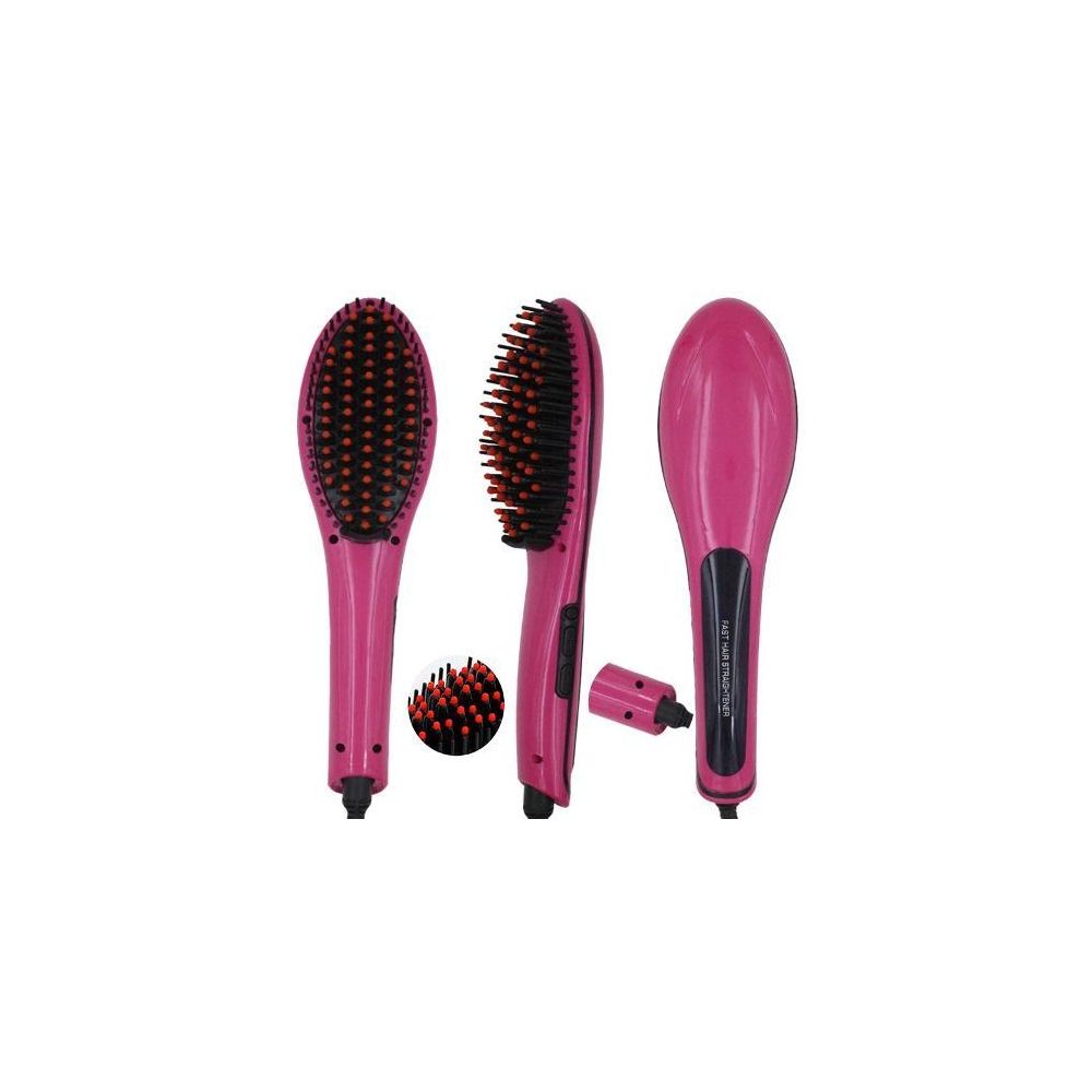 Escova Alisadora Fast Hair Straightener HQT 906 - Pink