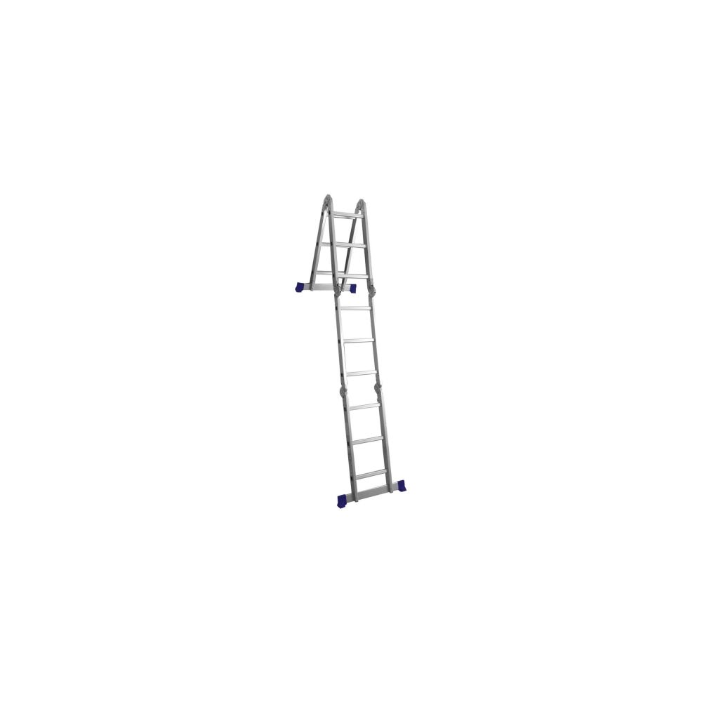 Escada Multifuncional Articulada Alumínio Mor - 12 Degraus Everest