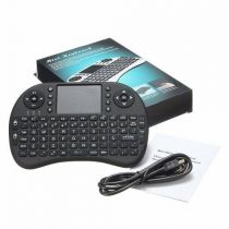 Mini Teclado S/Fio Touchpad Mouse SmartTv Pc Notebook