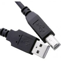 Cabo USB 2.0 AM x BM 5,0M Preto PC-USB5001 - Plus Cable 