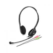 Headset com Microfone HS-200C Slim Preto Ajustável - Genius