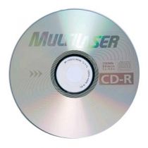 CD-R 700Mb 80 Minutos - Multilaser
