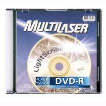 DVD-R Lightscribe OEM 4.7GB 16X - Multilaser