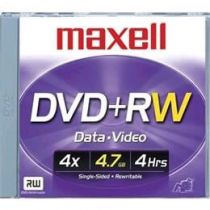 DVD+RW 4.7GB Slim Case Regravável - Maxell