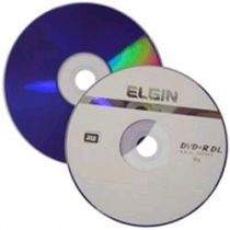 DVD + R Dual Layer Gravável 8.5GB 8X - Elgin