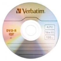 Mídia DVD-R Gravável OEM 16X 4.7GB - Verbatim