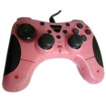 Controle Invader para Playstation 2 Rosa Mod.6842 Gamer - Leadership
