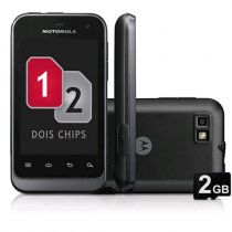 Smartphone XT321 Defy Mini  Dual Chip Touchscreen Android 2.3 Câmera 3MP c/ Flas