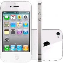 iPhone 4 Branco Desbloqueado GSM, iOS4, Câmera de 5 MP, Touch 3.5", 3G, Wi-Fi, M
