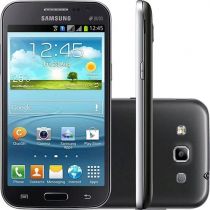 Smartphone Galaxy Win Duos I8552 Cinza Dual Chip Tela 4,7", 3G, Wi-Fi, Quad Core