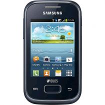 Smartphone Dual Chip Samsung Galaxy Pocket Plus Duos Preto - Android Câmera 2MP 