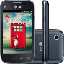 Smartphone Dual Chip LG L40 D175 Desbloqueado Preto Android 4.4 3G/Wi-Fi Câmera 