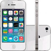 iPhone 4S 8GB Branco Desbloqueado iOS 7 3G Wi-Fi Câmera de 8MP - Apple 