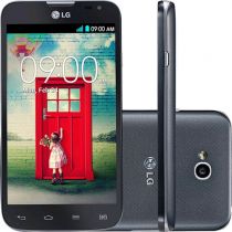 Smartphone Dual Chip LG L70 D325  Desbloqueado Preto Android 4.4 3G/Wi-Fi Câmera