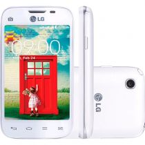 Smartphone Tri Chip LG L40 D180 Desbloqueado Branco Android 4.4 Conexão 3G Câmer