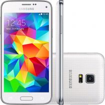 Smartphone Dual Chip Samsung Galaxy S5 Mini Duos Desbloqueado Branco Android 4.4