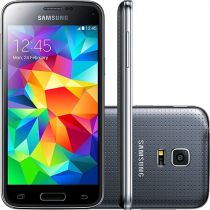 Smartphone Dual Chip Samsung Galaxy S5 Mini Duos Desbloqueado Preto Android 4.4 