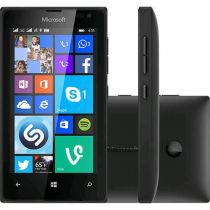 Smartphone Microsoft Lumia 435 Dual Chip Desbloqueado Windows Phone 8.1 Tela 4" 