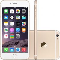 iPhone 6s Plus 16GB Dourado Tela 5.5" iOS 9 4G 12MP - Apple
