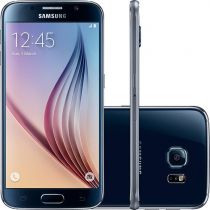 Samsung Galaxy S6 Preto Desbloqueado 32GB 4G Android 5.0 Tela 5.1" Octa Core Câm