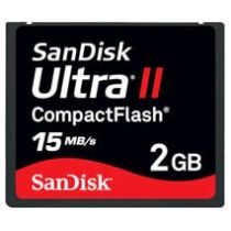 Cartão de Memória SanDisk SDCFH-002G-A11 Ultra II CompactFlash 2GB