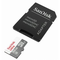 Cartão de Memória 32GB Classe 10 com Adaptador - Sandisk