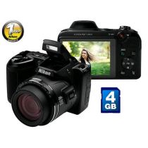 Câmera Digital Coolpix L810 16.1MP LCD 3” Zoom Óptico 26x Fotos 3D Filma em HD C