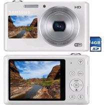 Câmera Digital  DV150 Smart 16.1MP, Foto Panorâmica, Grava em HD, Wi-Fi, Branca,