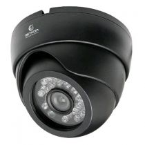 Câmera Dome Color CCD 1/4 Sony 450L Day Night - Áudio - SK-802 - Lente 6mm - Alc